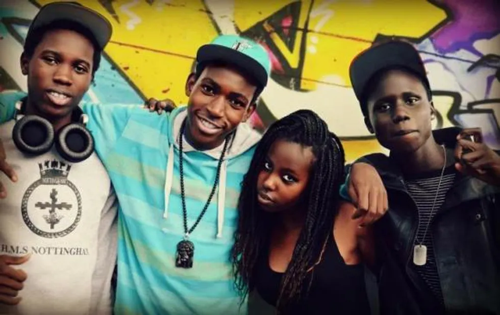 Cr3w Teflon. Left to Right: Timmy Tim, Ben Vic, Kavi, and Bior