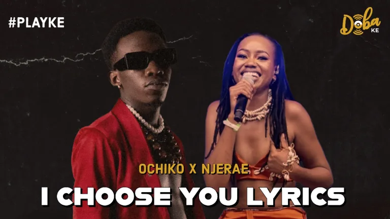 Ochiko - I Choose You Lyrics