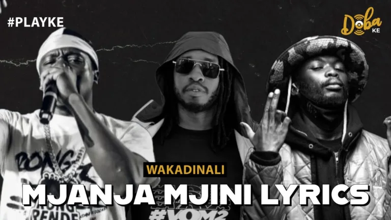 Wakadinali - Mjanja Mjini Lyrics