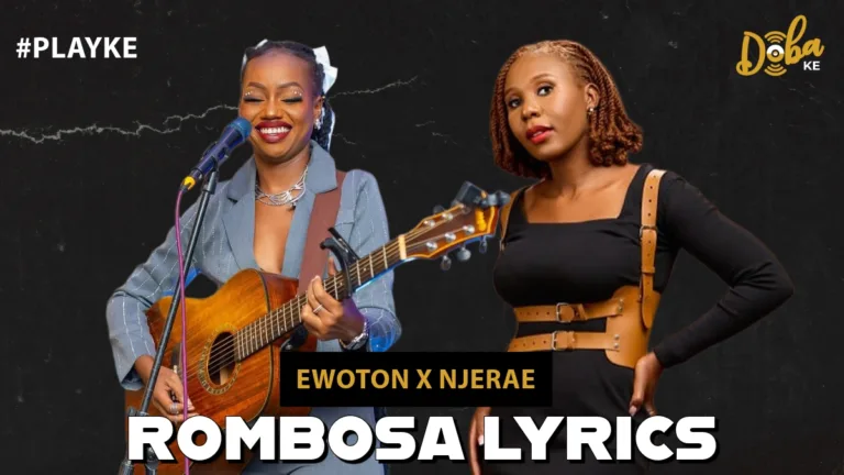 Ewoton - Rombosa Lyrics Ft. Njerae
