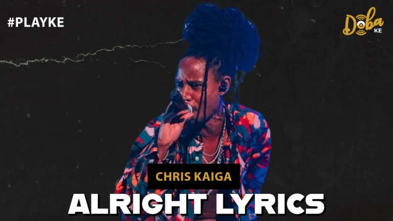 Chris Kaiga - Alright Lyrics