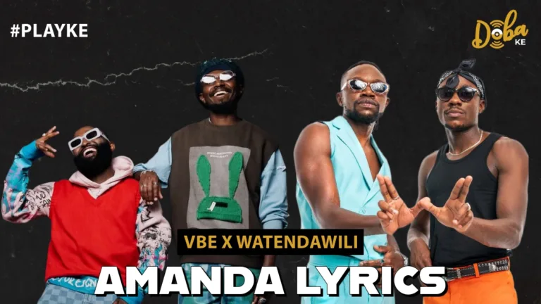 Vijana Barubaru - Amanda Lyrics Ft. Watendawili